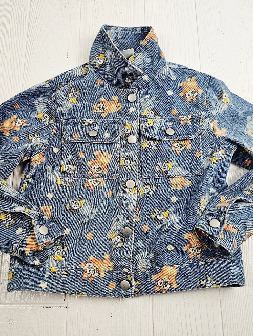 Bluey & Bingo Toddler Jean Jacket 5T